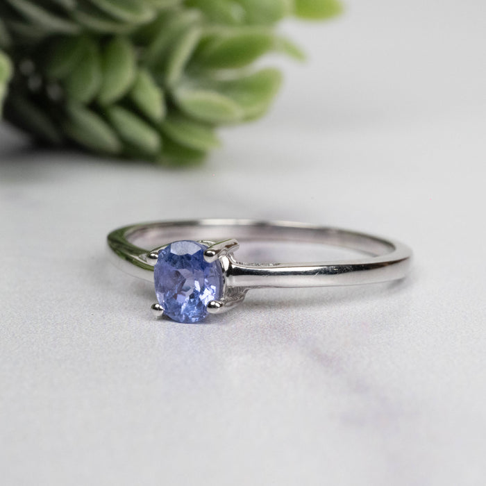 Tanzanite Ring 5x4mm Size 8