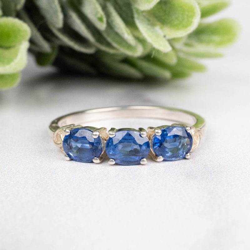 Kyanite Ring 5x4mm Size 7 - InnerVision Crystals