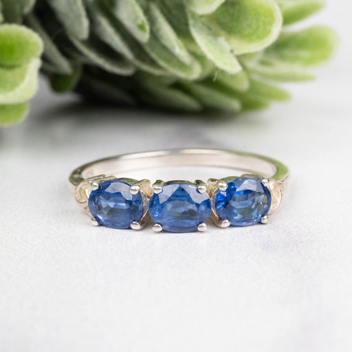 Kyanite Ring 5x4mm Size 7 - InnerVision Crystals