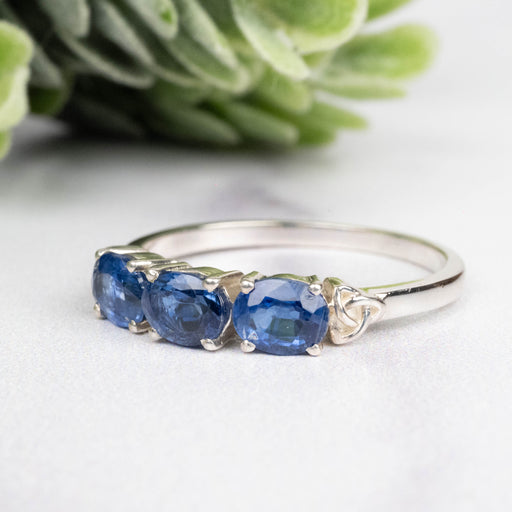 Kyanite Ring 5x4mm Size 8 - InnerVision Crystals