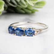 Kyanite Ring 5x4mm Size 9 - InnerVision Crystals