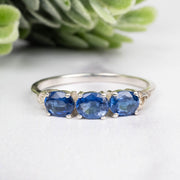 Kyanite Ring 5x4mm Size 9 - InnerVision Crystals