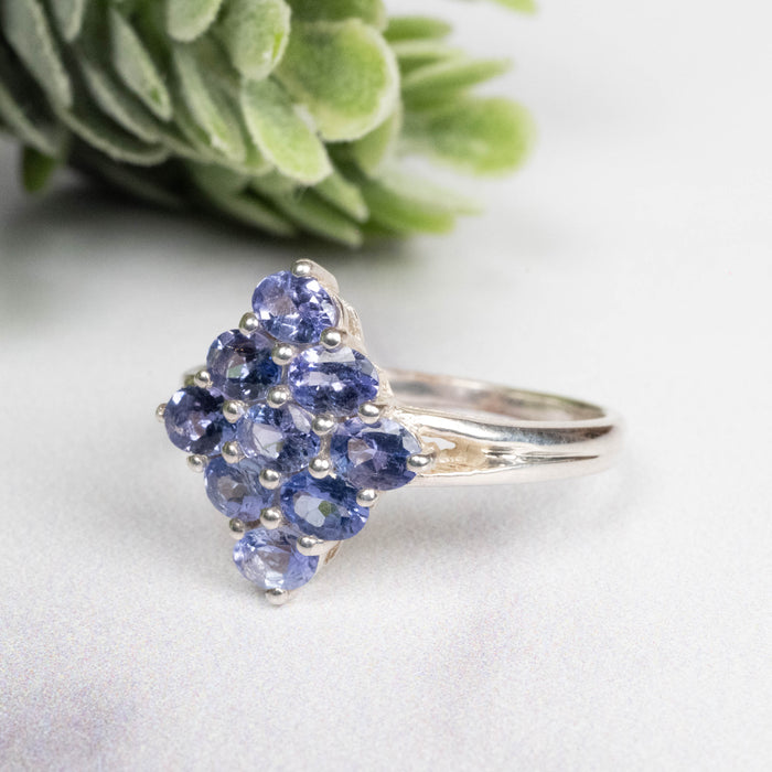 Tanzanite Ring 4x3mm Size 8