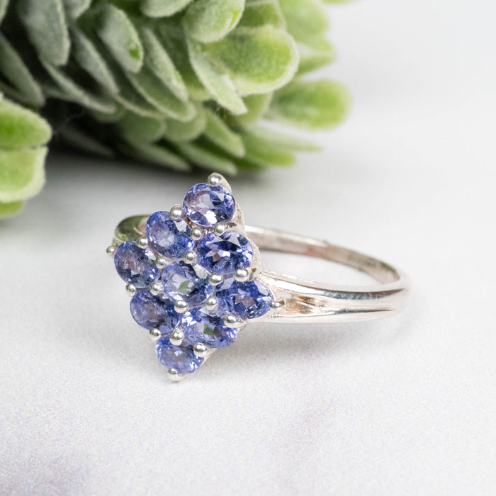Tanzanite Ring 4x3mm Size 10