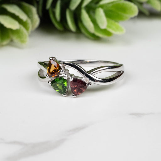 Tourmaline Ring 3mm-3.5mm Size 5 - InnerVision Crystals