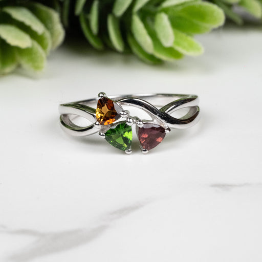 Tourmaline Ring 3mm-3.5mm Size 5 - InnerVision Crystals