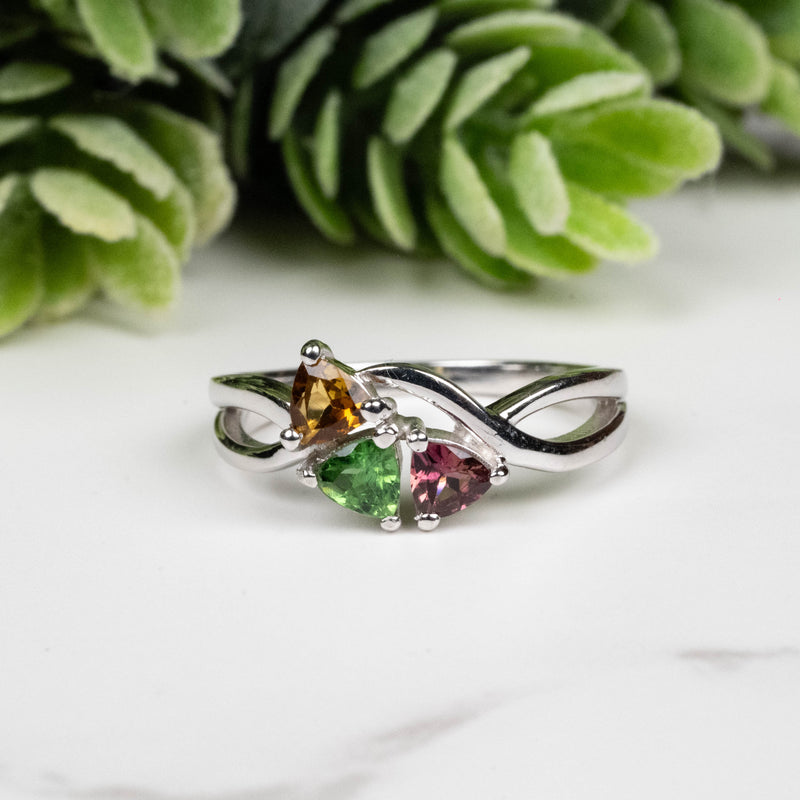 Tourmaline Ring 3mm-3.5mm Size 5
