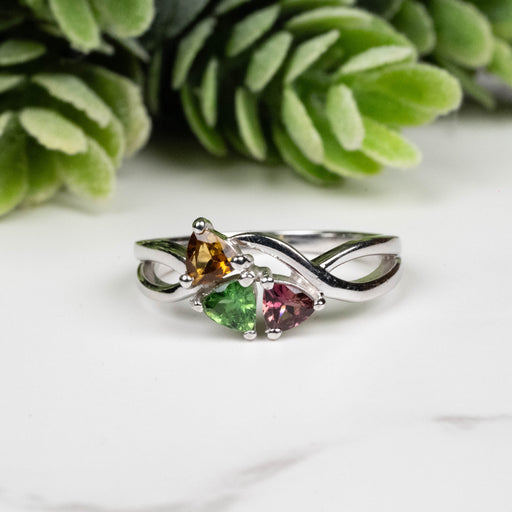 Tourmaline Ring 3mm-3.5mm Size 5 - InnerVision Crystals