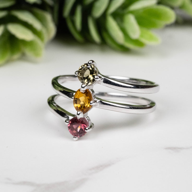 Tourmaline Ring 2.5mm-4.5mm Size 5