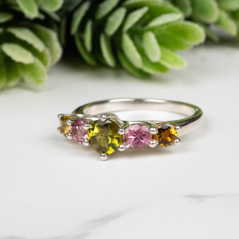 Tourmaline Ring 3.5mm-5mm Size 6