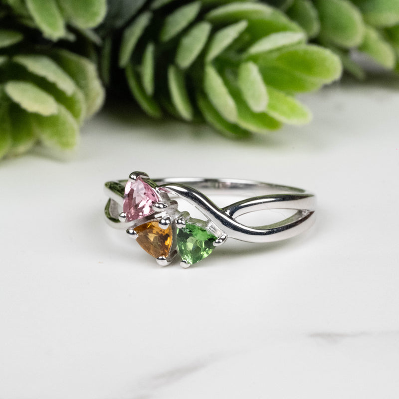 Tourmaline Ring 3mm-3.5mm Size 6