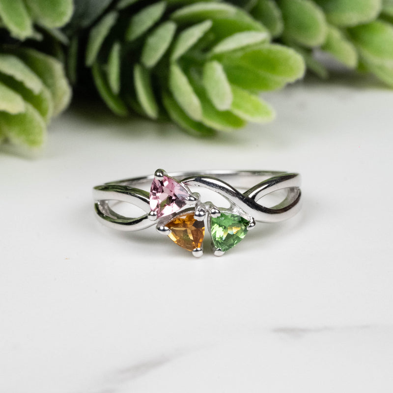 Tourmaline Ring 3mm-3.5mm Size 6