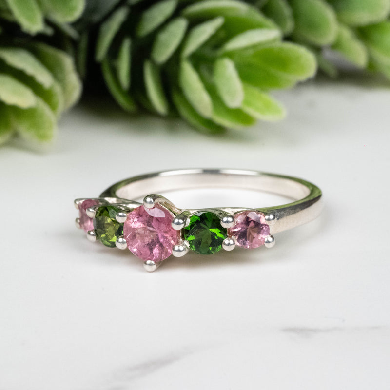 Tourmaline Ring 3.5mm-5mm Size 7