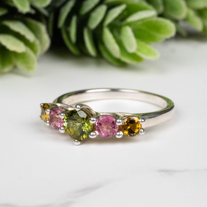 Tourmaline Ring 3.5mm-5mm Size 7