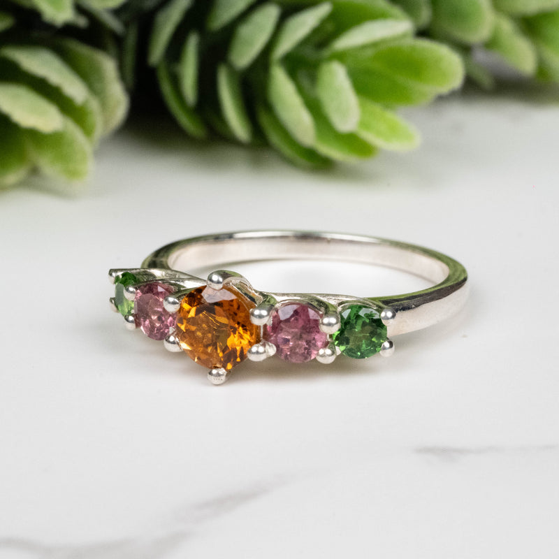 Tourmaline Ring 3.5mm-5mm Size 7