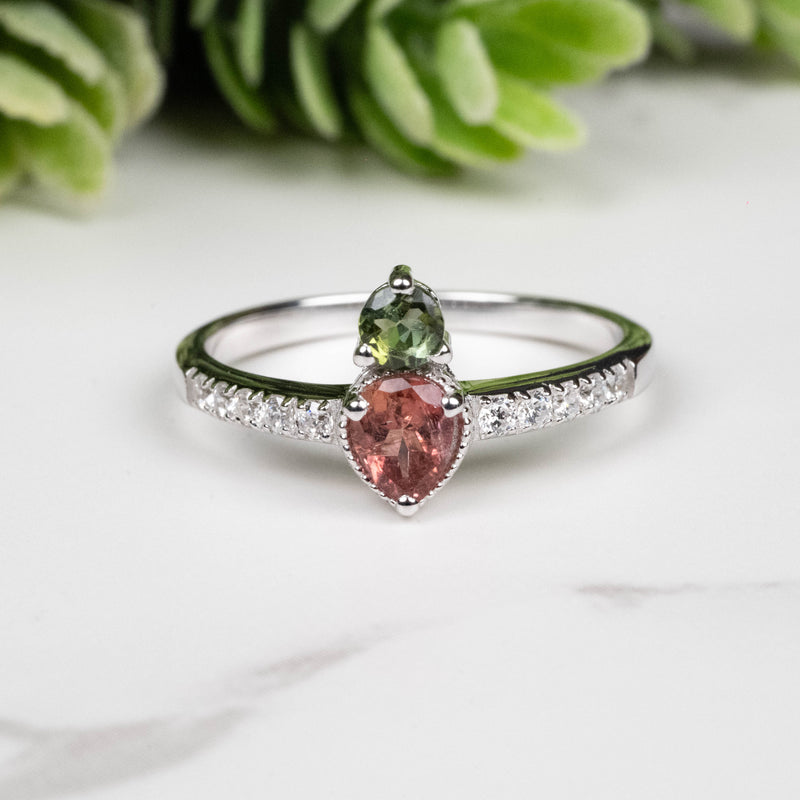 Tourmaline Ring 3.5mm-4.5mm Size 7