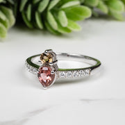 Tourmaline Ring 3.5mm-4.5mm Size 7 - InnerVision Crystals