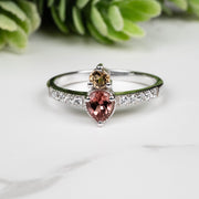 Tourmaline Ring 3.5mm-4.5mm Size 7 - InnerVision Crystals