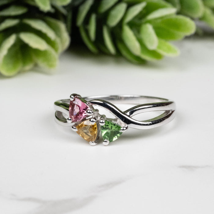 Tourmaline Ring 3mm Size 7