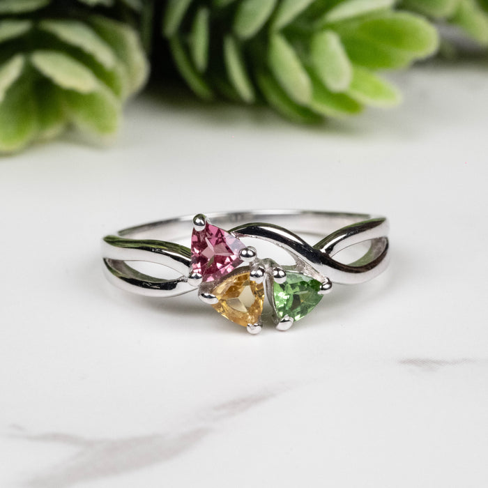 Tourmaline Ring 3mm Size 7