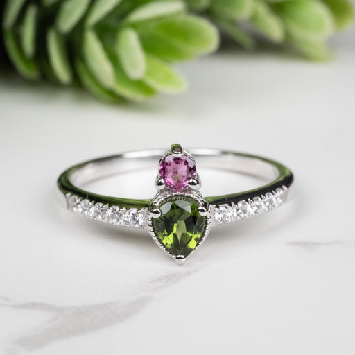 Tourmaline Ring 3mm-4.5mm Size 8 - InnerVision Crystals