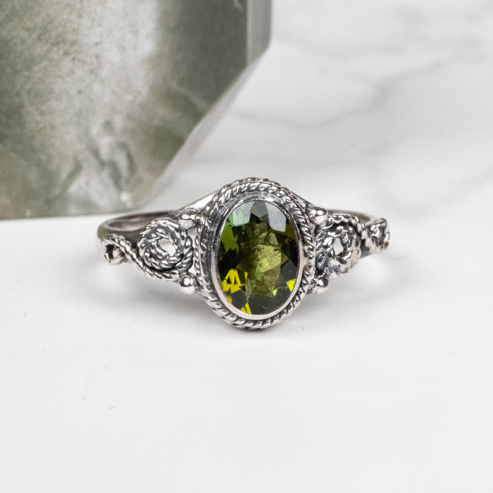 Tourmaline Ring 7x5mm Size 7