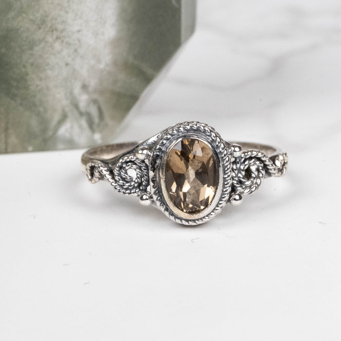 Tourmaline Ring 7x5mm Size 8