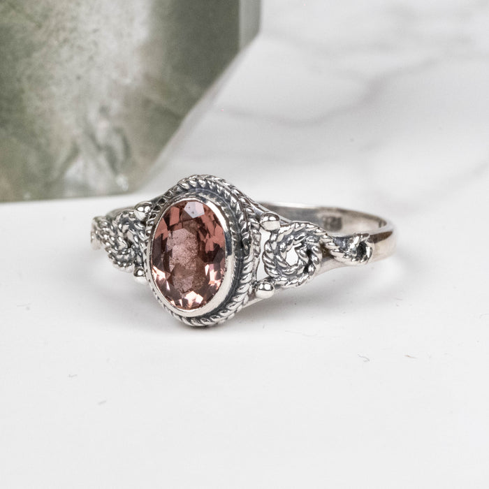 Tourmaline Ring 7x5mm Size 8