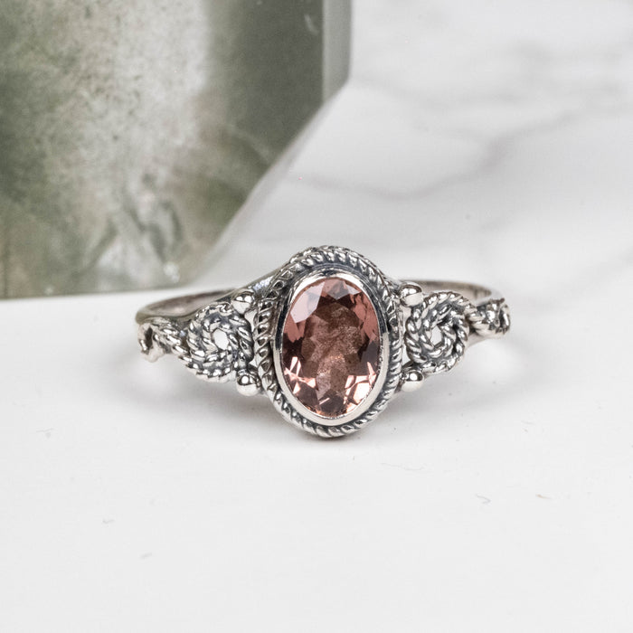 Tourmaline Ring 7x5mm Size 8