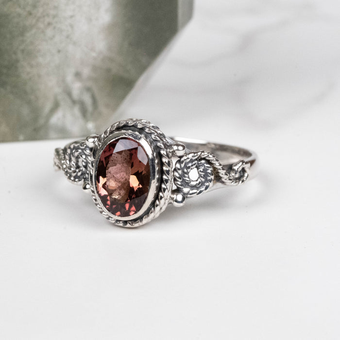 Tourmaline Ring 7x5mm Size 6