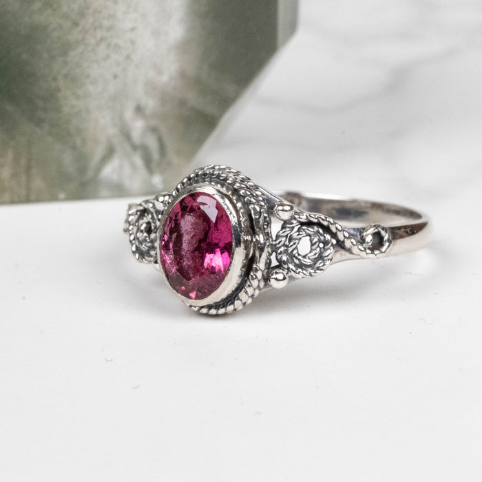 Tourmaline Ring 7x5mm Size 8