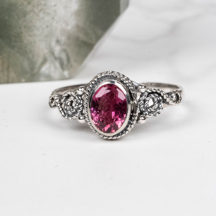 Tourmaline Ring 7x5mm Size 8