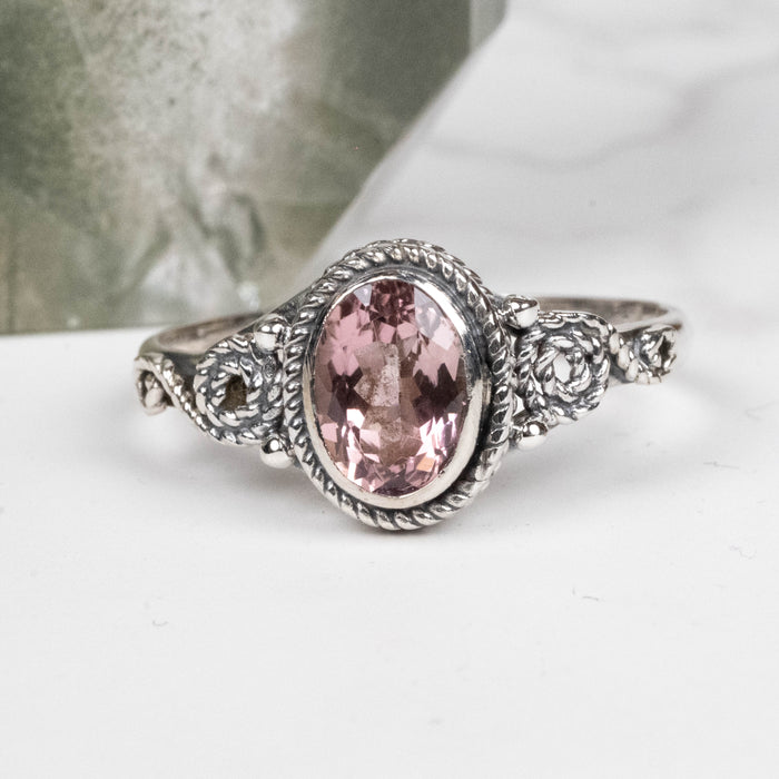 Tourmaline Ring 7x5mm Size 9