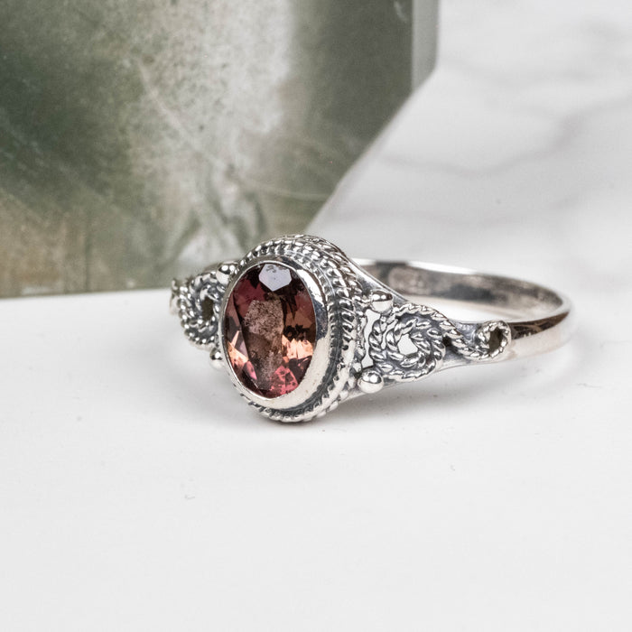 Tourmaline Ring 7x5mm Size 9