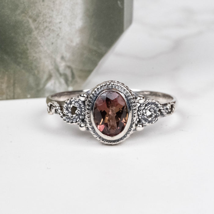 Tourmaline Ring 7x5mm Size 9