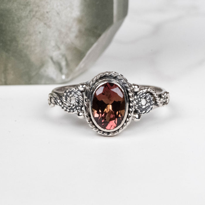 Tourmaline Ring 7x5mm Size 6