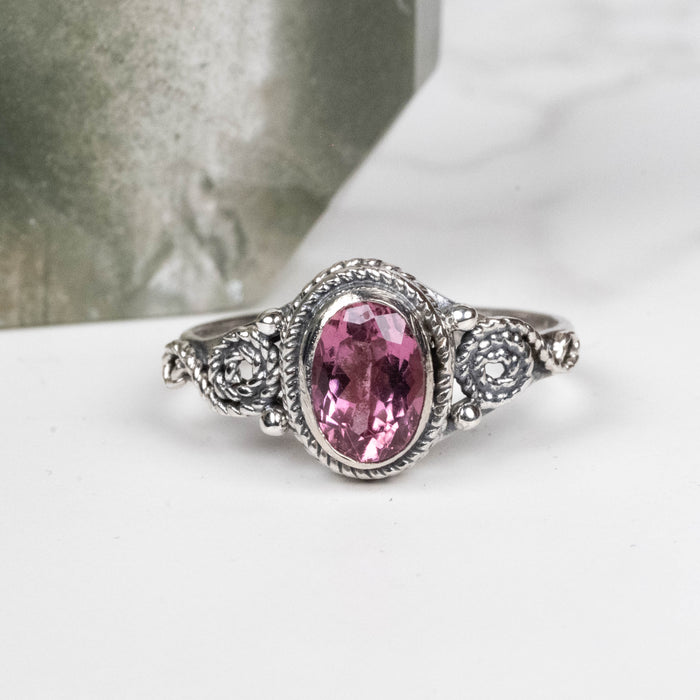 Tourmaline Ring 7x5mm Size 6