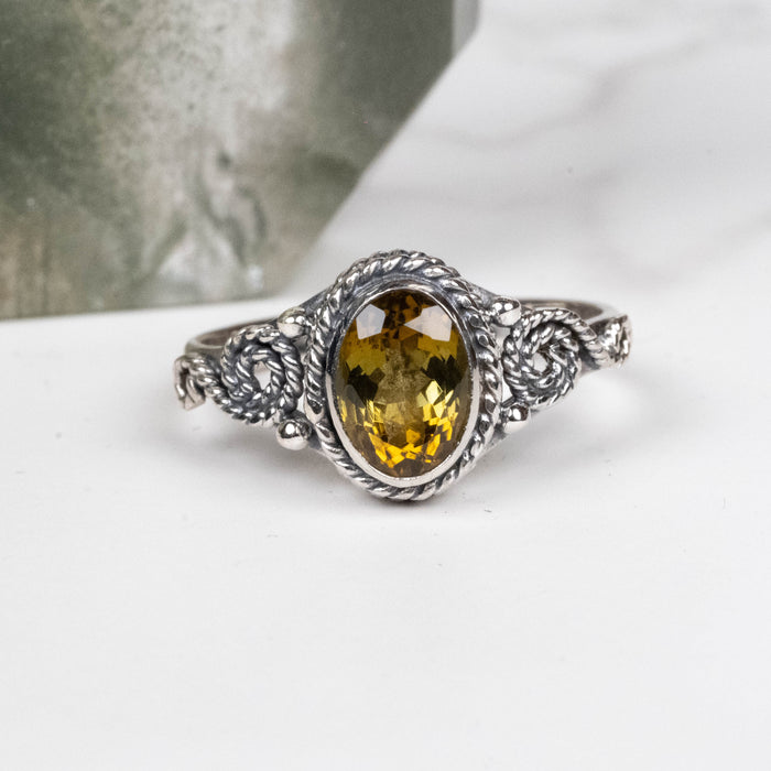 Tourmaline Ring 7x5mm Size 6