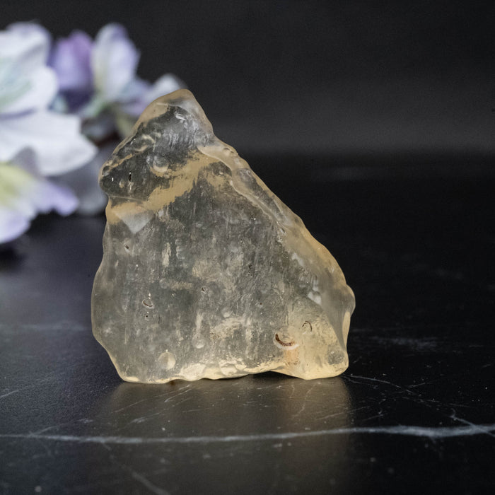 Libyan Desert Glass 9.27 g 34x30x8mm