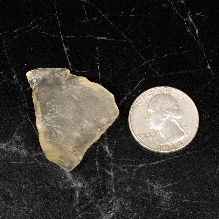 Libyan Desert Glass 9.27 g 34x30x8mm
