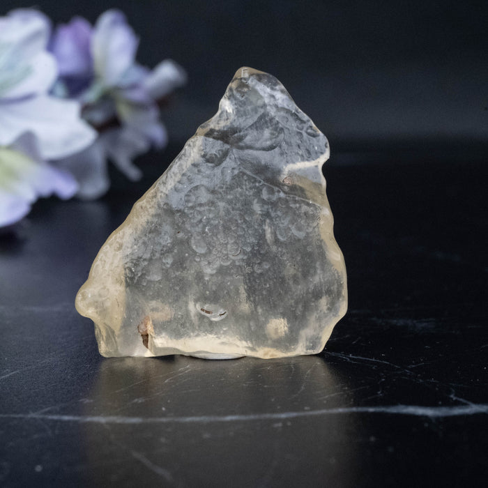 Libyan Desert Glass 9.27 g 34x30x8mm