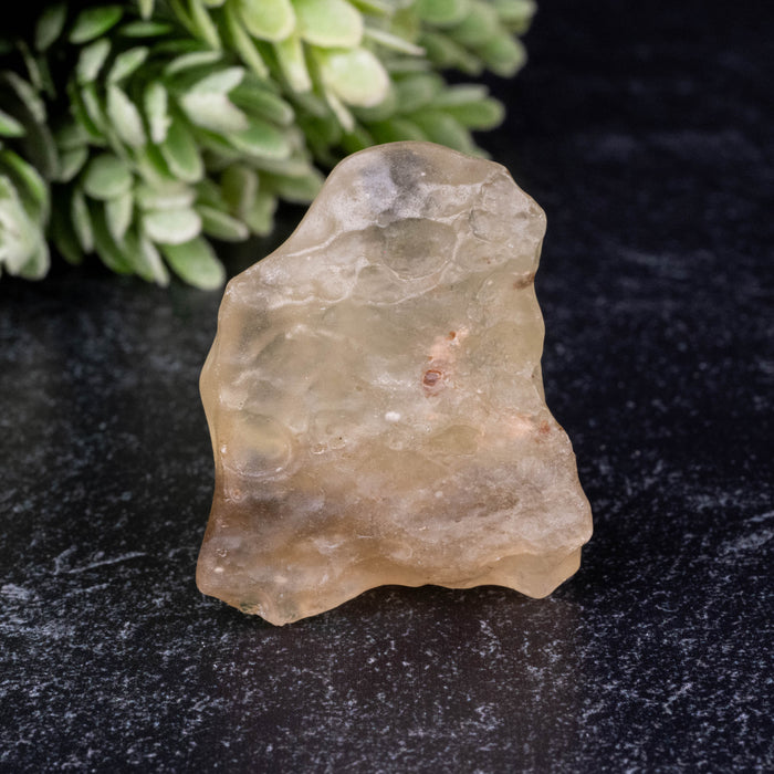 Libyan Desert Glass 17.53 g 37x30x20mm