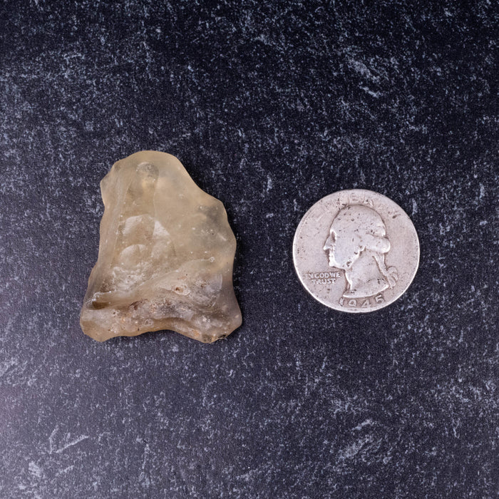 Libyan Desert Glass 17.53 g 37x30x20mm