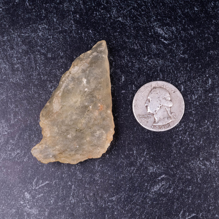 Libyan Desert Glass 28.15 g 63x36x17mm