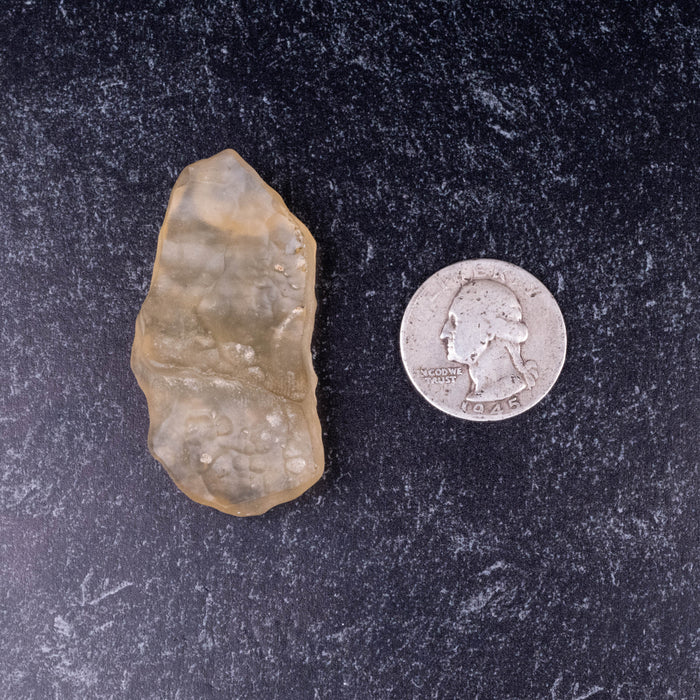Libyan Desert Glass 18.56 g 51x28x16mm