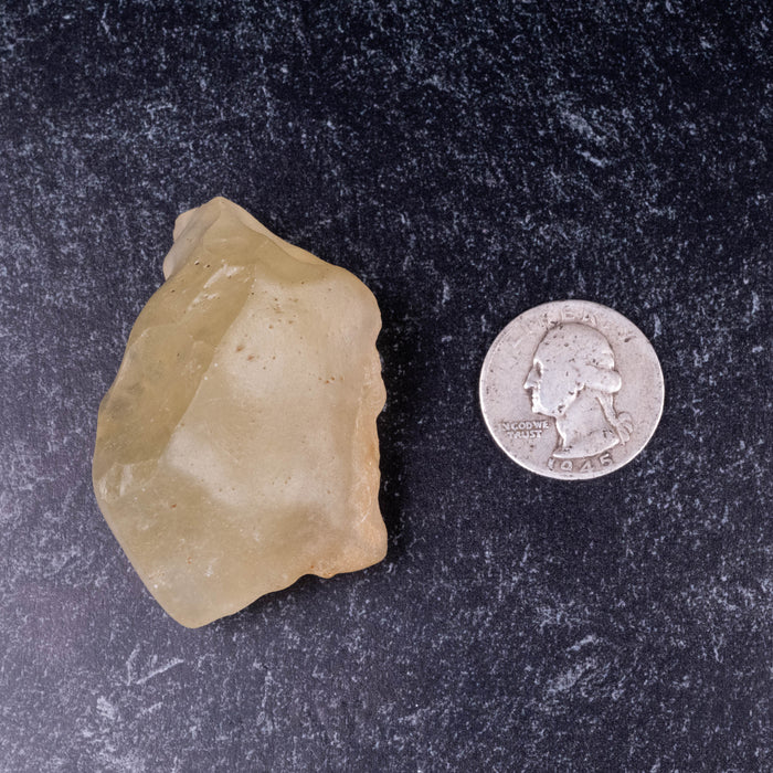 Libyan Desert Glass 45.43 g 52x42x35mm
