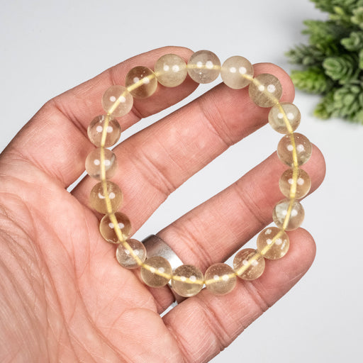 Libyan Desert Glass Bead Bracelet 23.39 g 10mm - InnerVision Crystals