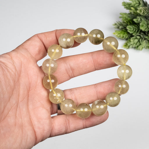 Libyan Desert Glass Bead Bracelet 56.87 g 15mm - InnerVision Crystals