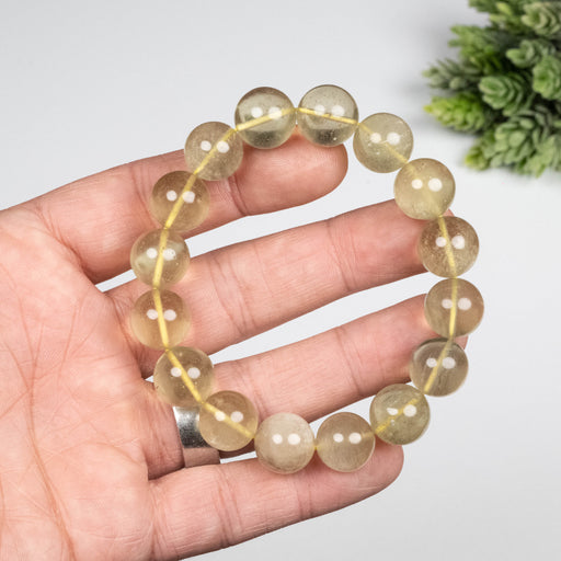 Libyan Desert Glass Bead Bracelet 46.46 g 13mm - InnerVision Crystals