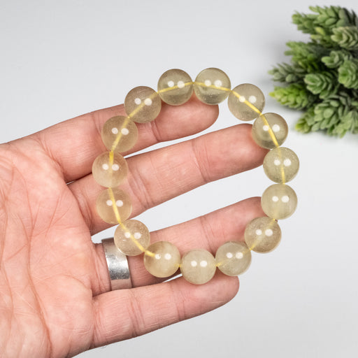 Libyan Desert Glass Bead Bracelet 49.09 g 14mm - InnerVision Crystals